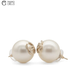 Pearl B16 V Coco Mark Earrings