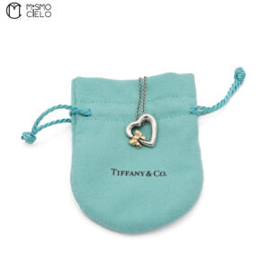 Silver Open Heart Necklace 5.4g