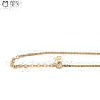 Gold CD logo Heart Pendant