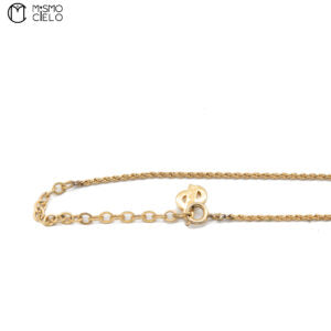 Gold CD logo Heart Pendant