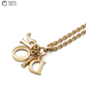 Gold DIOR Necklace
