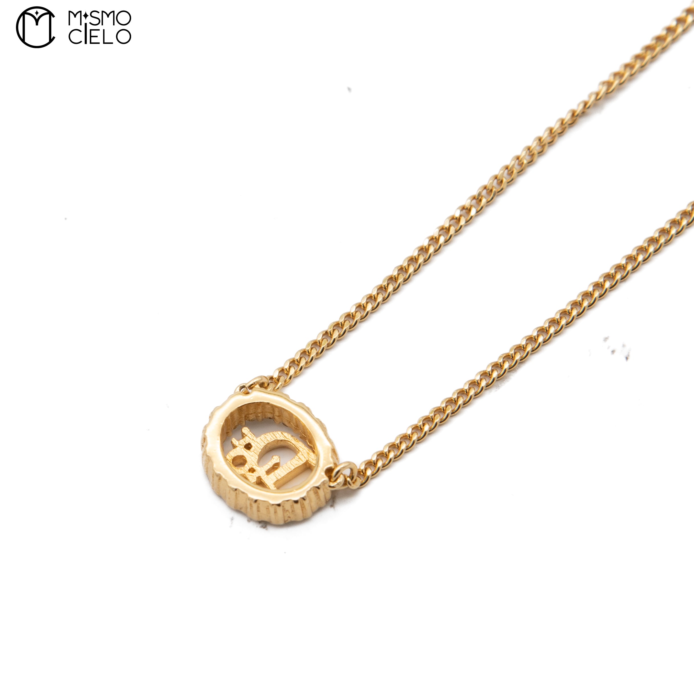 Gold and Diamond Oval Dior