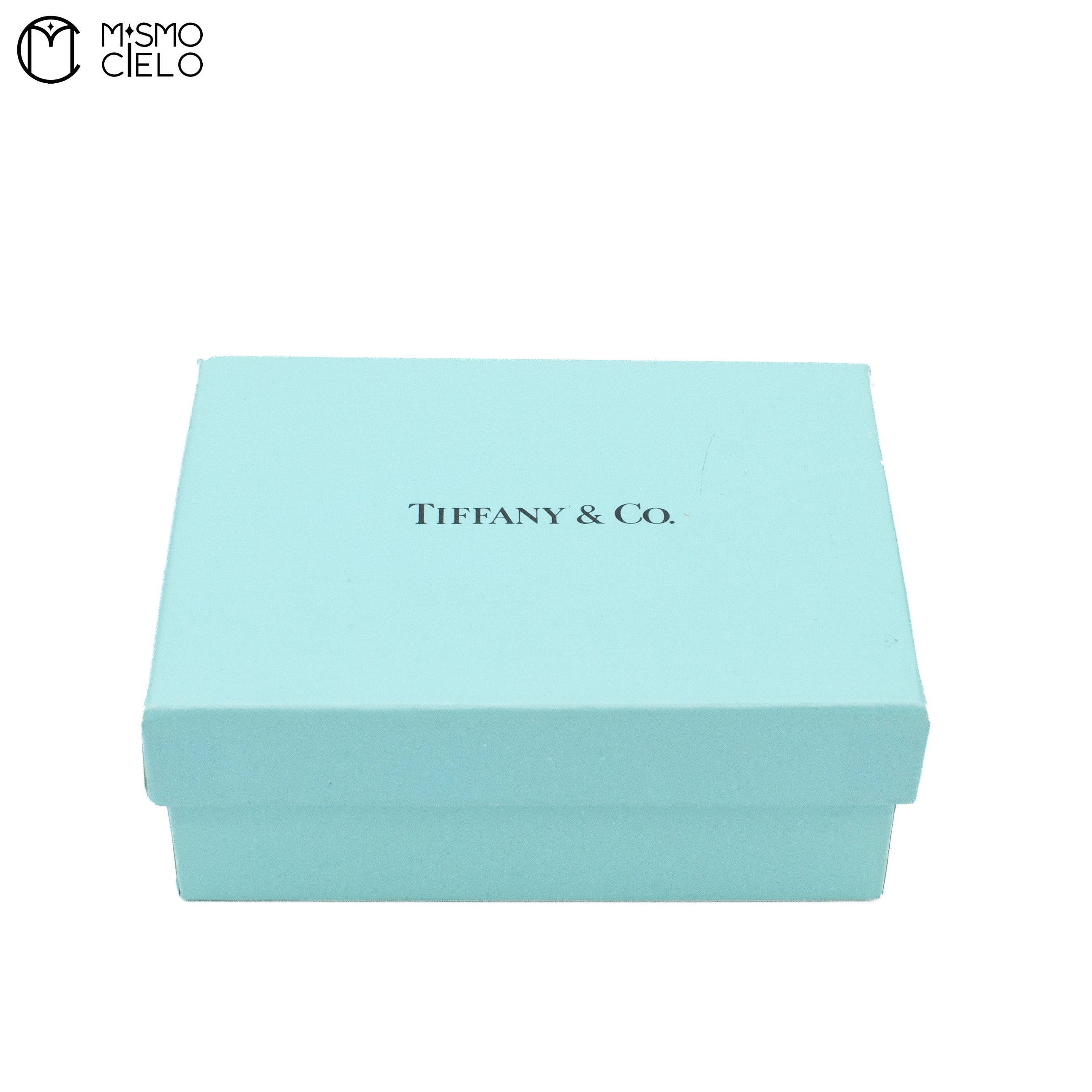 TIFFANY Silver Open Heart Necklace 40cm * ^