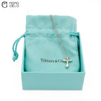 TIFFANY Silver Bean Necklace ^