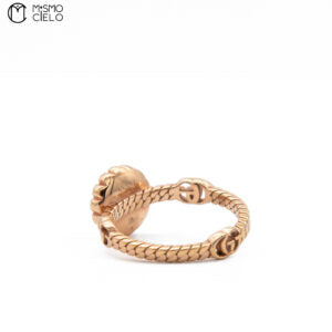 Ring with Peal and Crystals