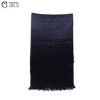 New Libris Stole Cashmere X Silk Navy Scarf