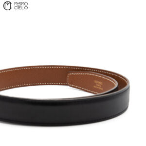 Mini Gold H Belt Z Series Black/ Brown
