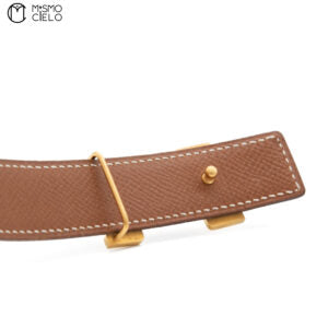 Mini Gold H Belt Z Series Black/ Brown