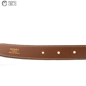 Mini Gold H Belt Z Series Black/ Brown