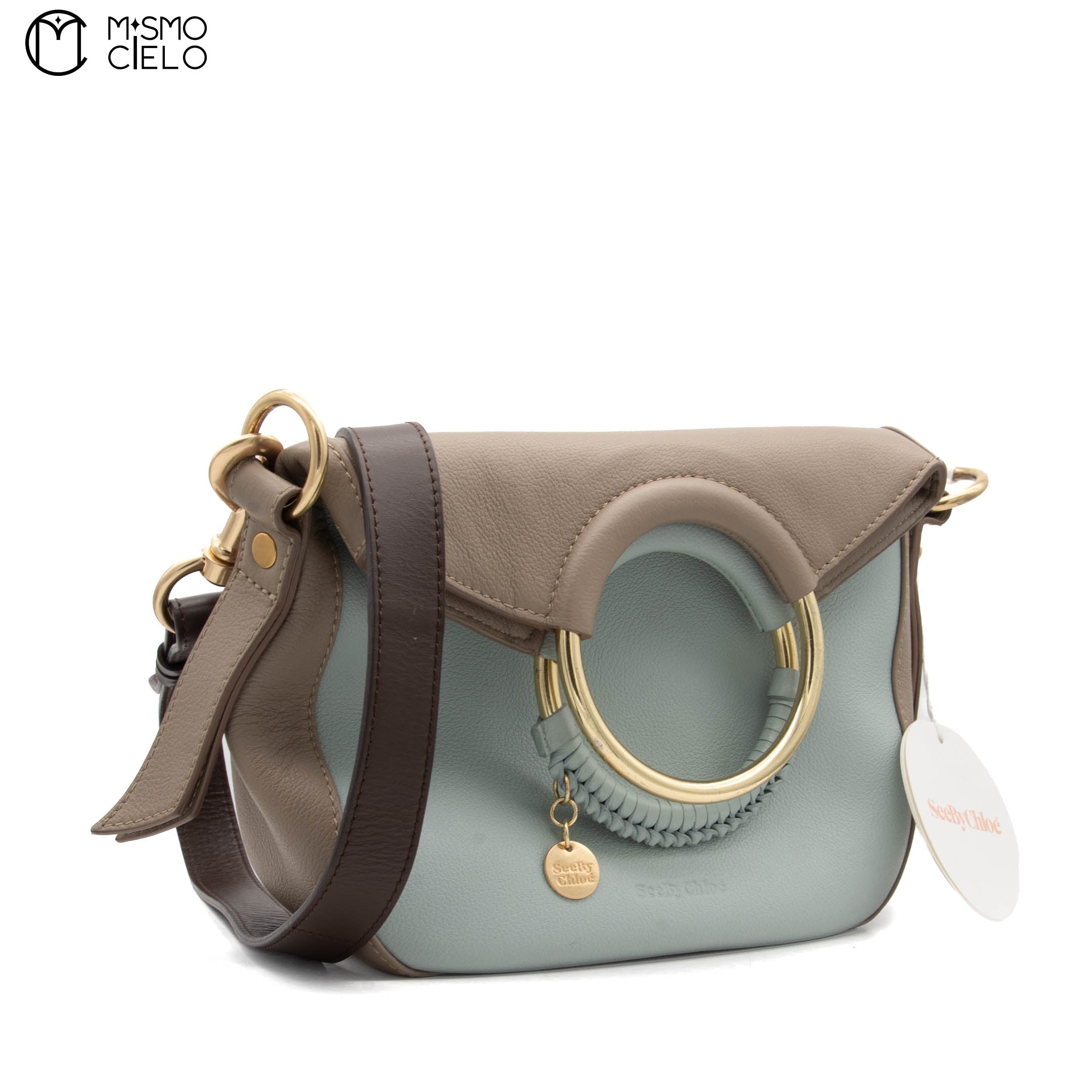 Blue and Brown See by Chloe Shoulder Bag