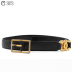 Black Leather Belt