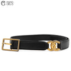Black Leather Belt