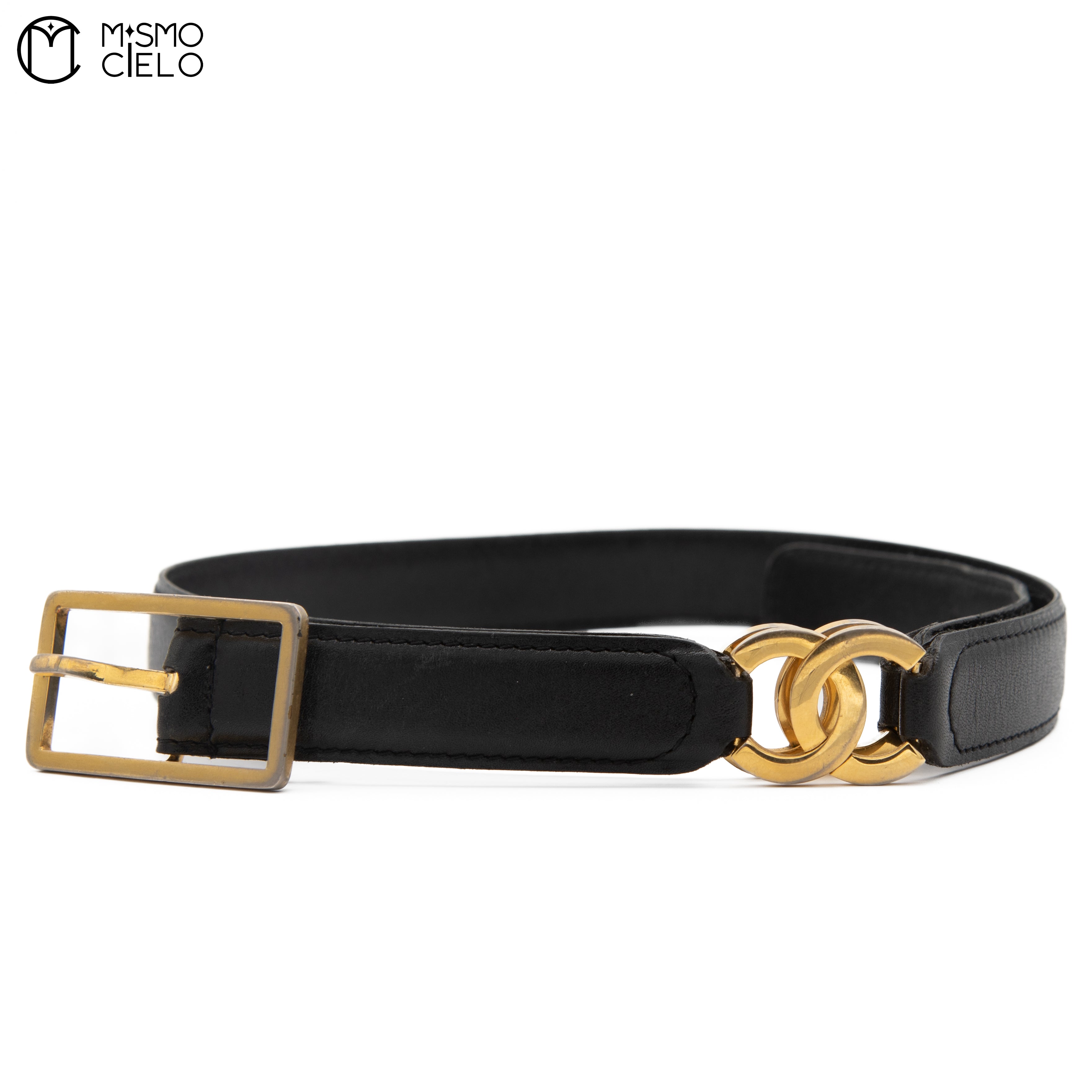 Black Leather Belt