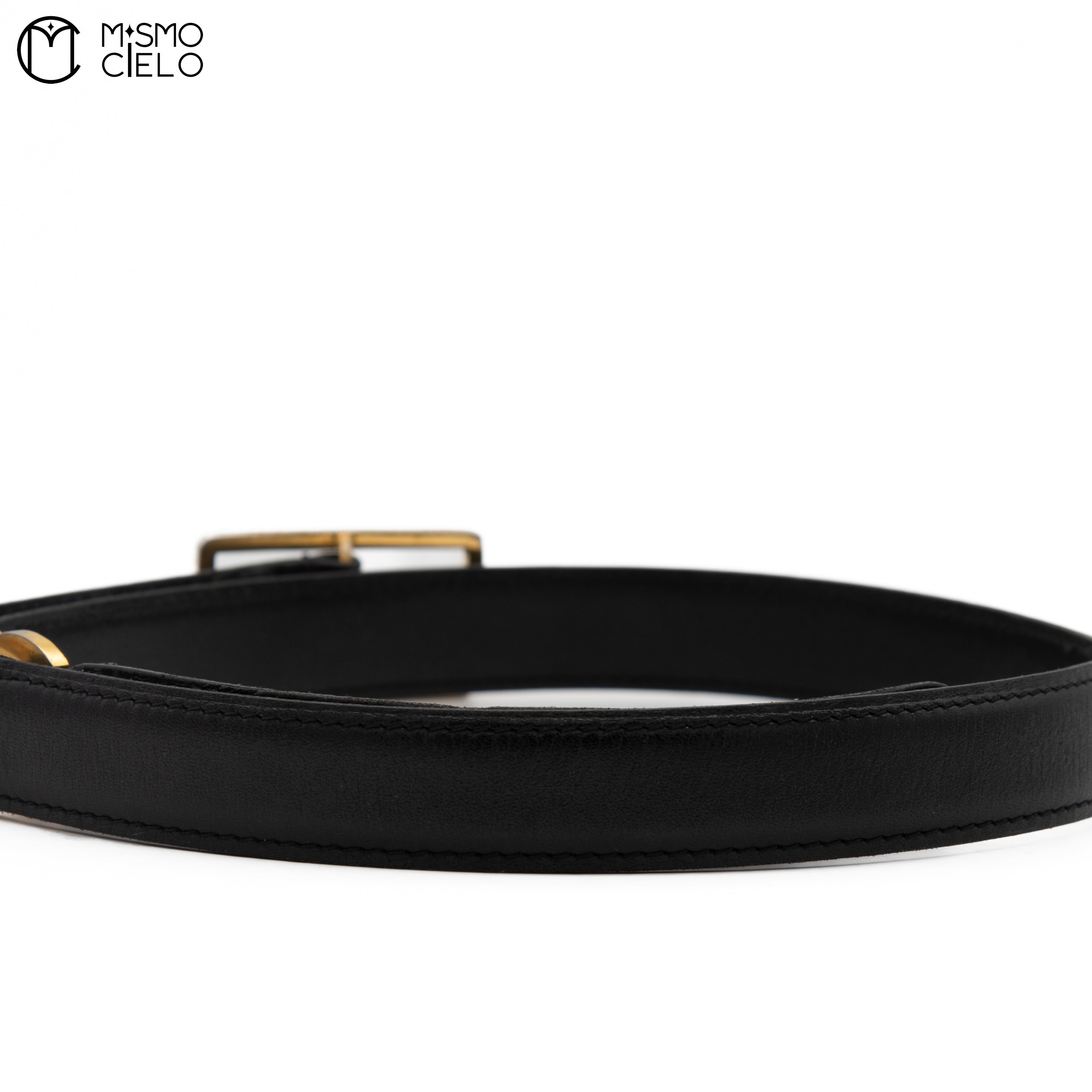 Black Leather Belt