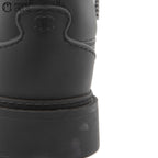 Shearling Boots with Reversible Spikes