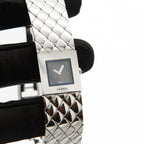 Matelasse SS Banded Watch