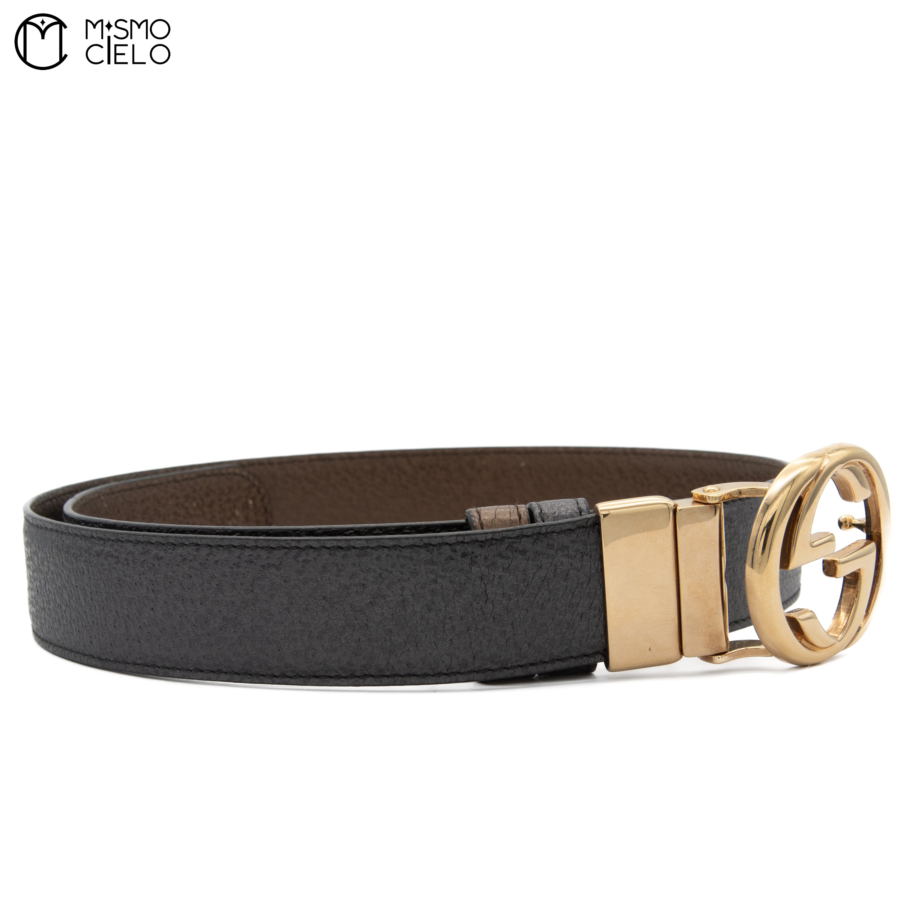Imprime Belt Reversible Gold GG