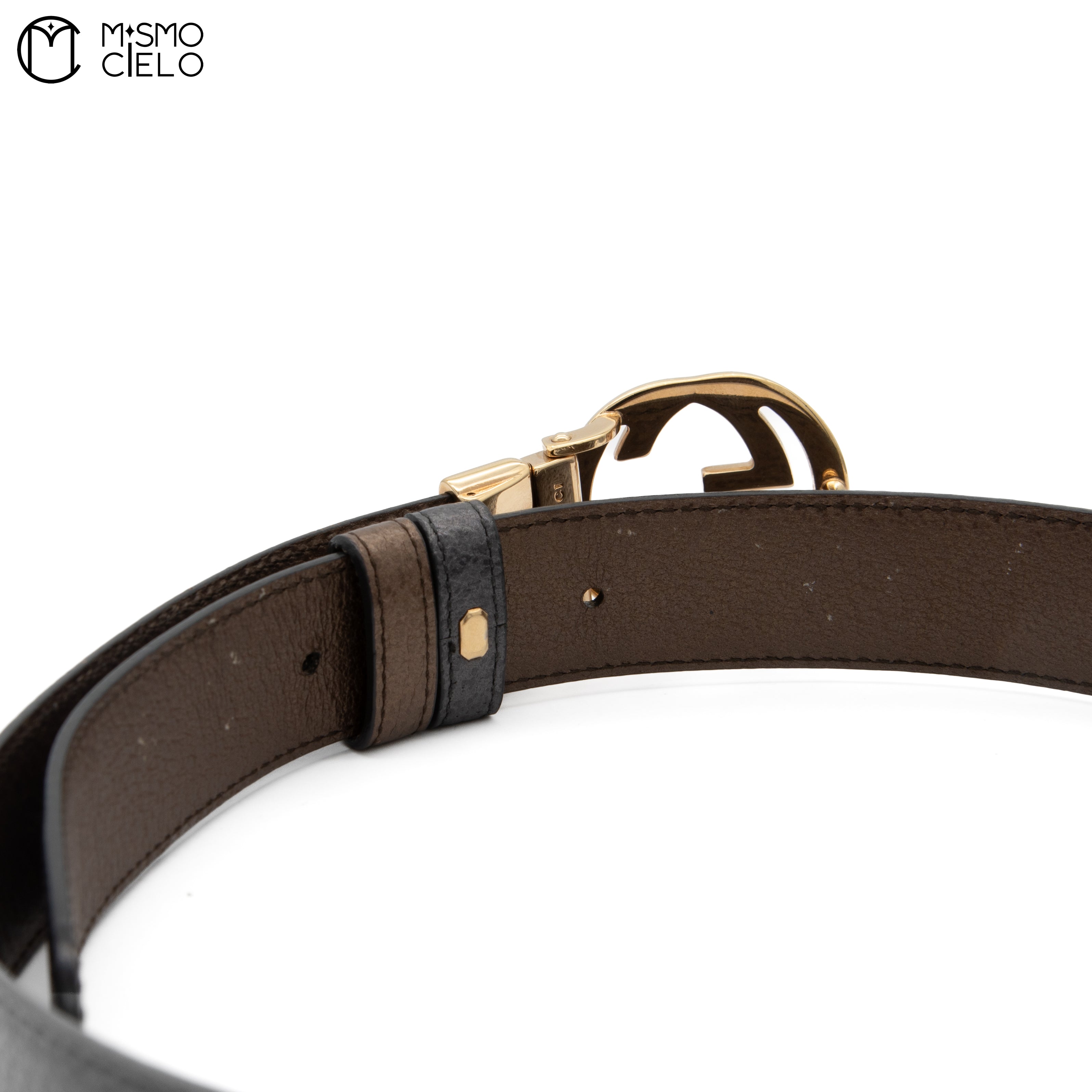 Imprime Belt Reversible Gold GG