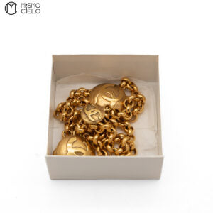 Double Coco Mark Chain Belt 29