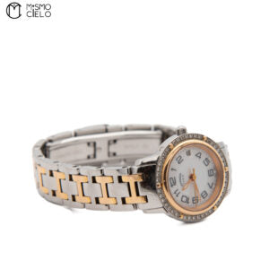 CP1.222 Clipper Shell Pearl Dial Stainless Steel and Diamond Bezel Watch