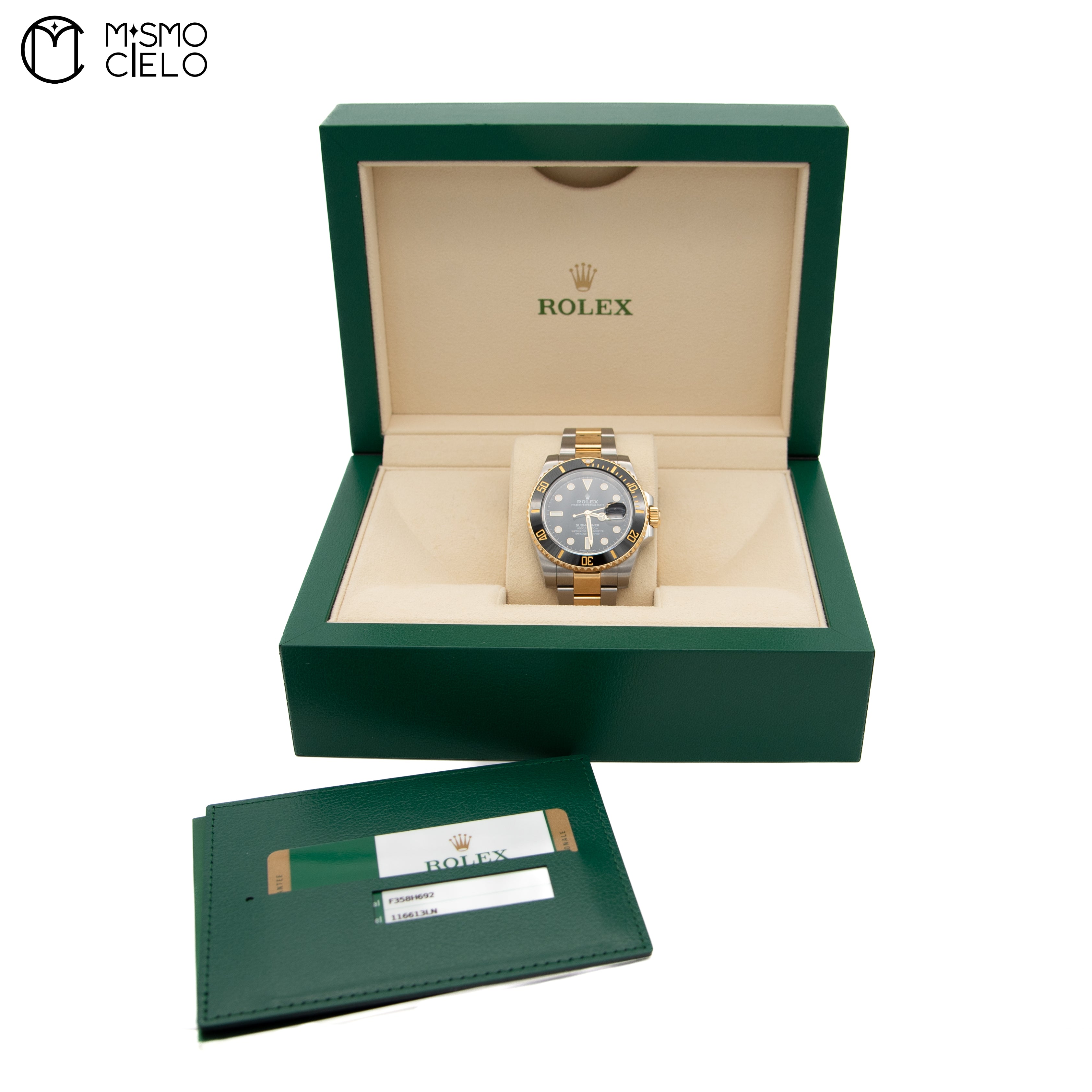 116613LN Black and Gold Submariner