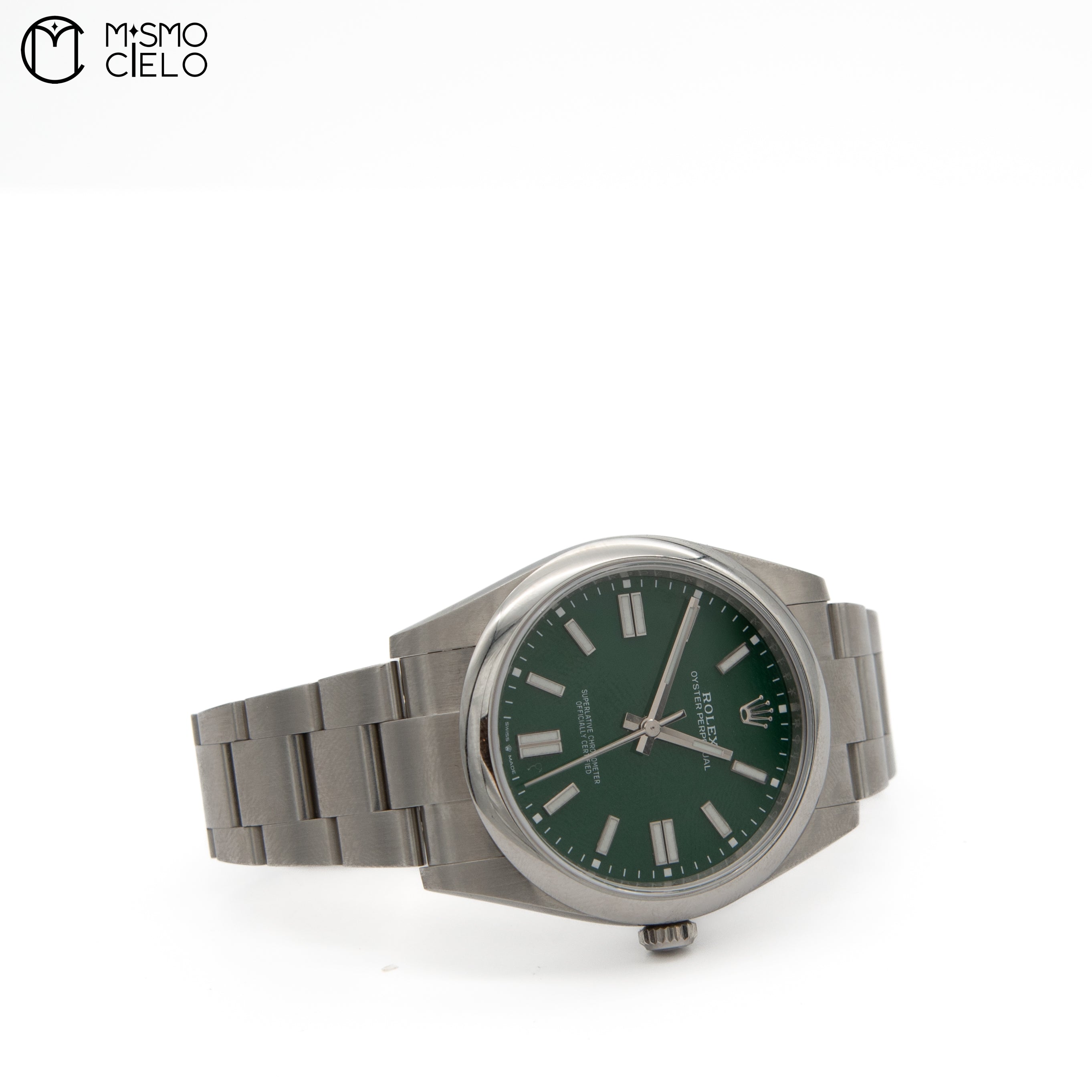 124300 Oyster Perpetual Green Dial