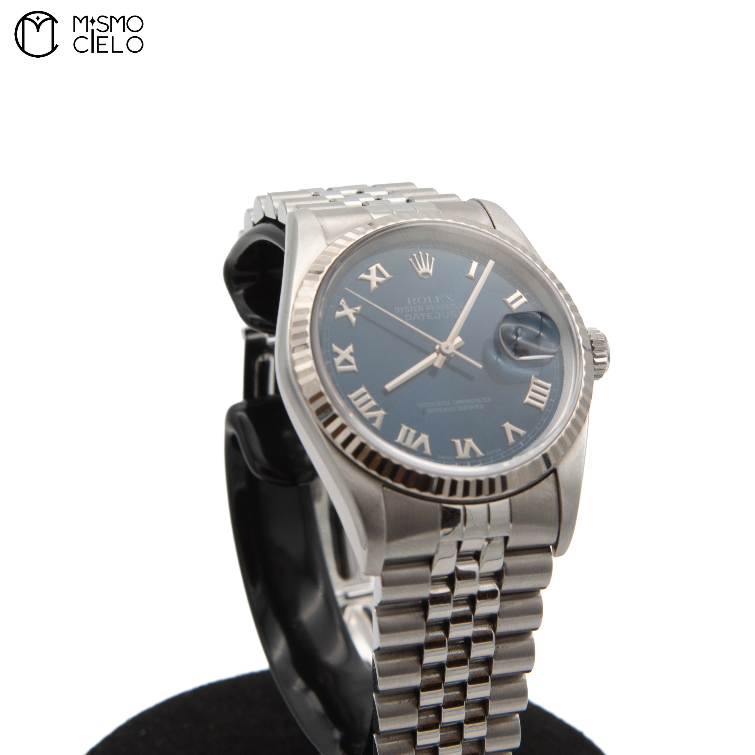 16234 DateJust Blue Dial Roman Numerals