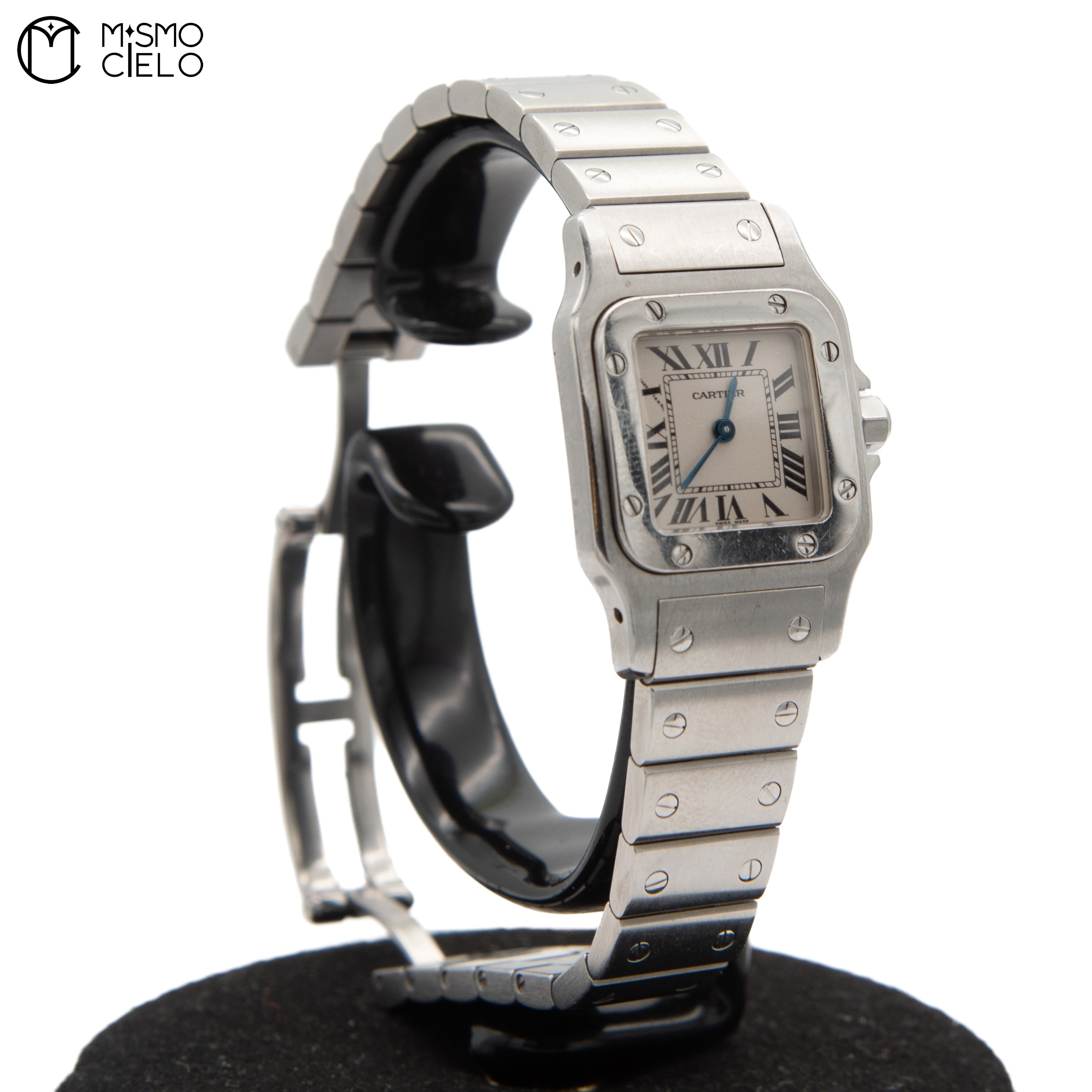 W20056D6 Santos Galve White Face Watch