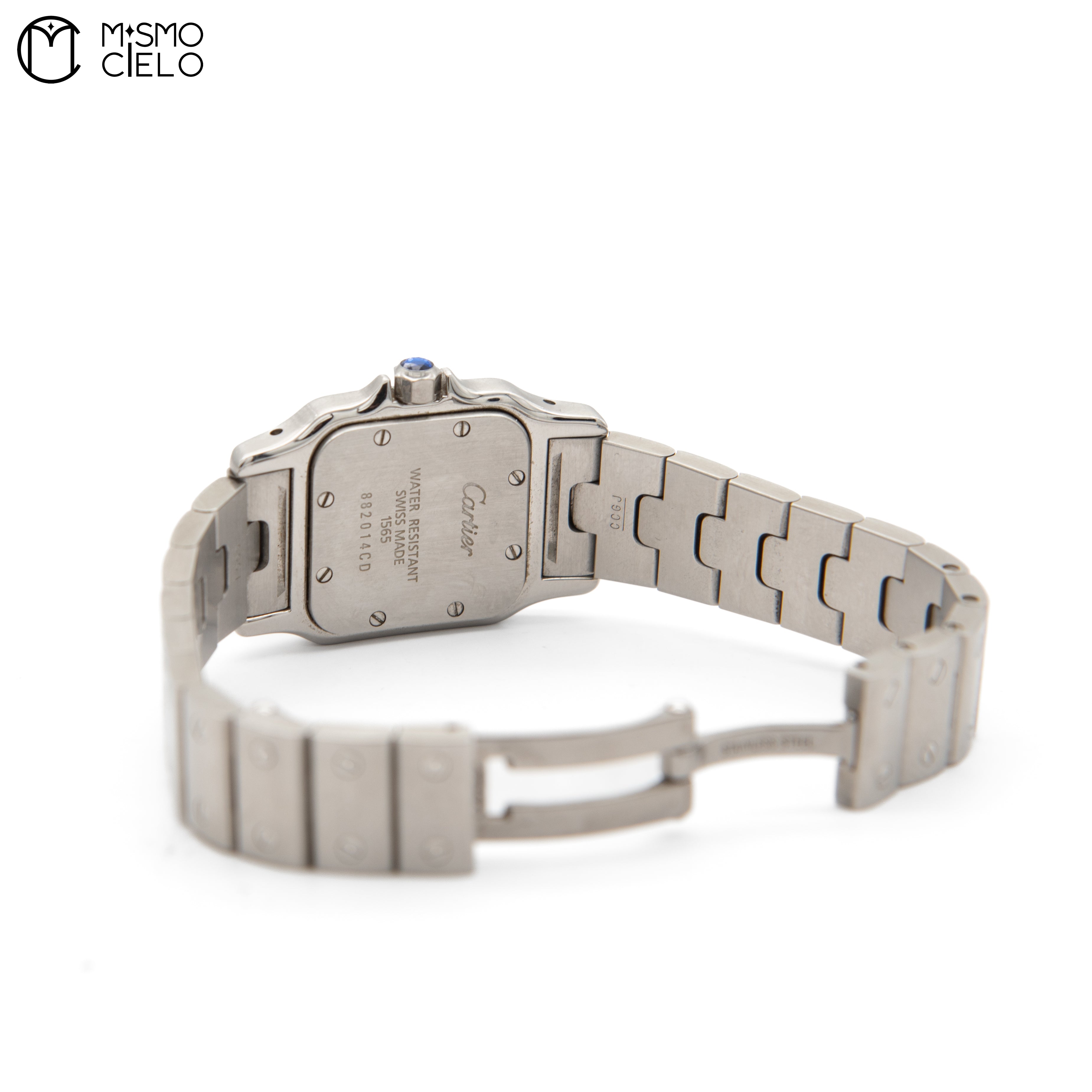 W20056D6 Santos Galve White Face Watch