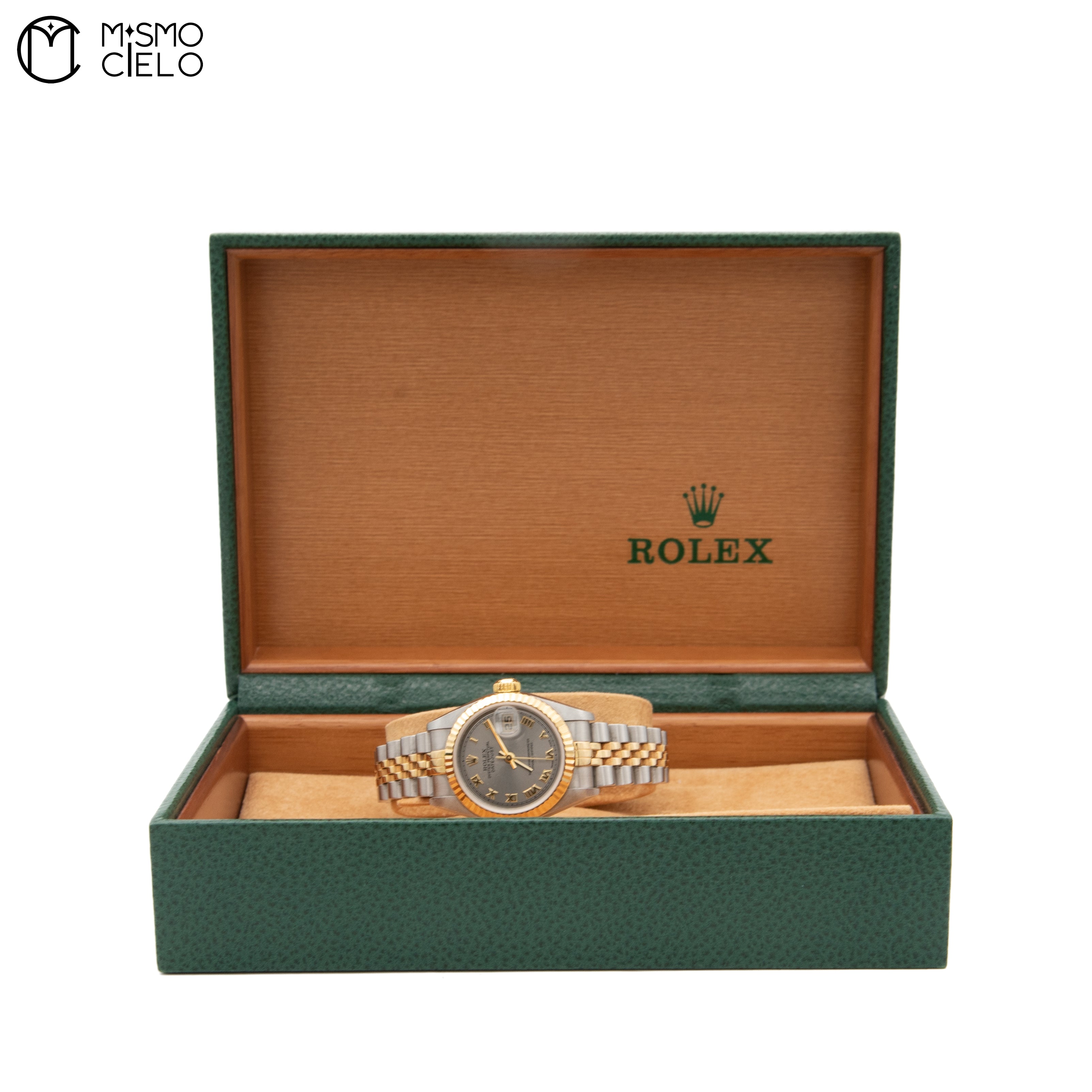 79173 DateJust Grey Dial Roman Jubilee Bracelet