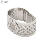 Toile Bangle Watch with Brown Dial