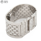 Toile Bangle Watch with Brown Dial