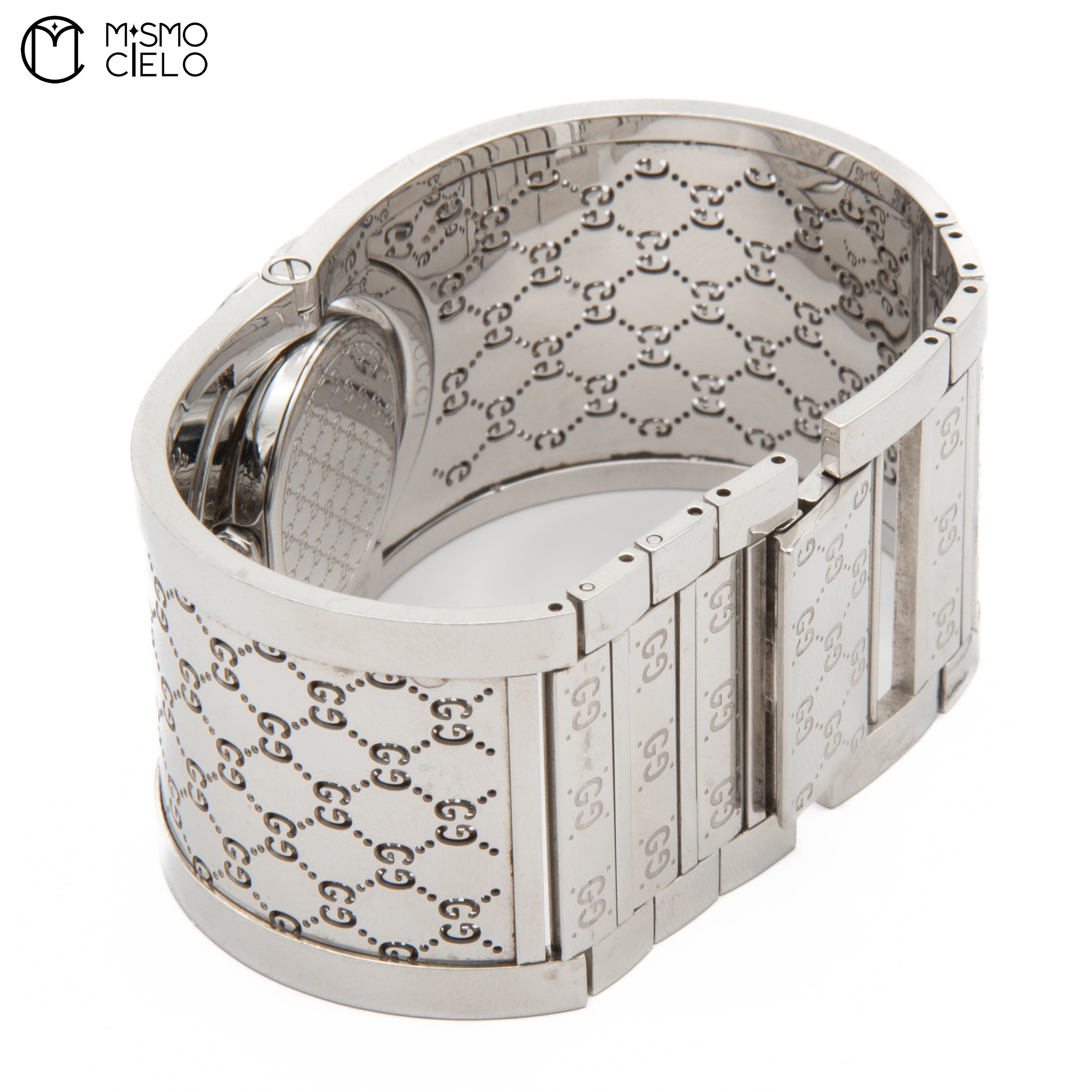 Toile Bangle Watch with Brown Dial