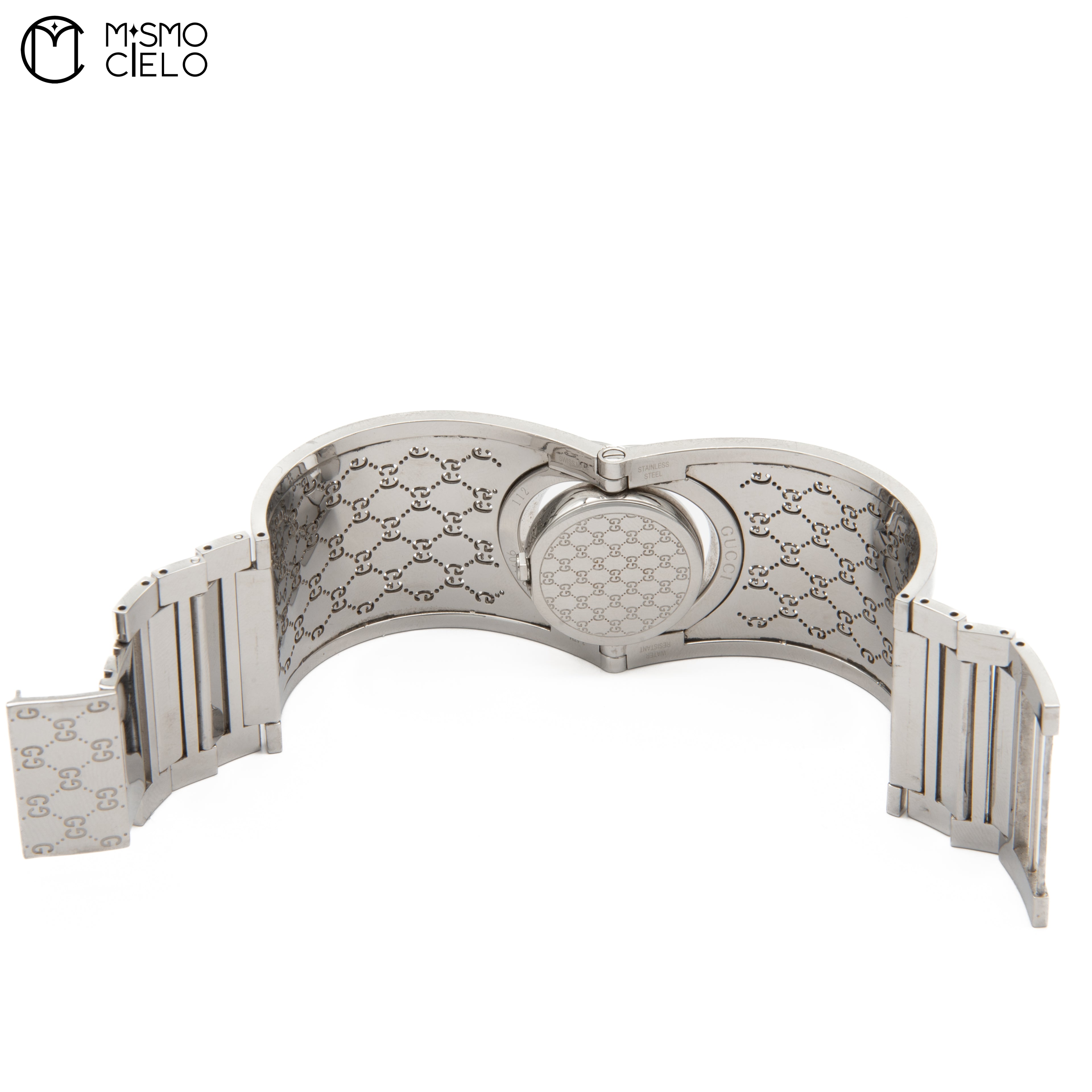 Toile Bangle Watch with Brown Dial