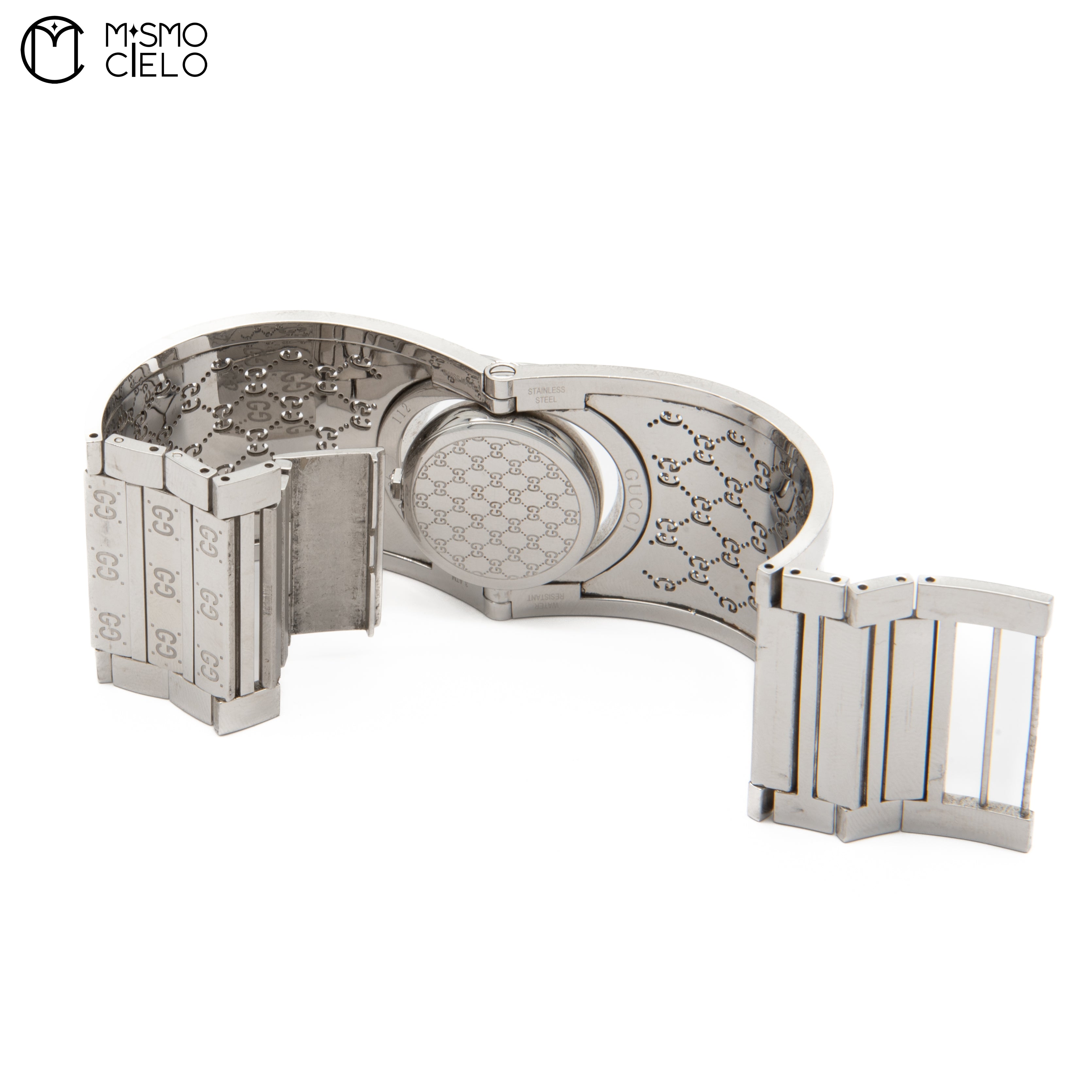 Toile Bangle Watch with Brown Dial