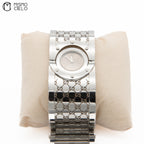 Toile Bangle Watch with Brown Dial