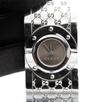 Toile Bangle Watch with Brown Dial