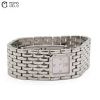 CARTIER 2420 Panthere Ryuban Pink Shell Pearl Dial Watch