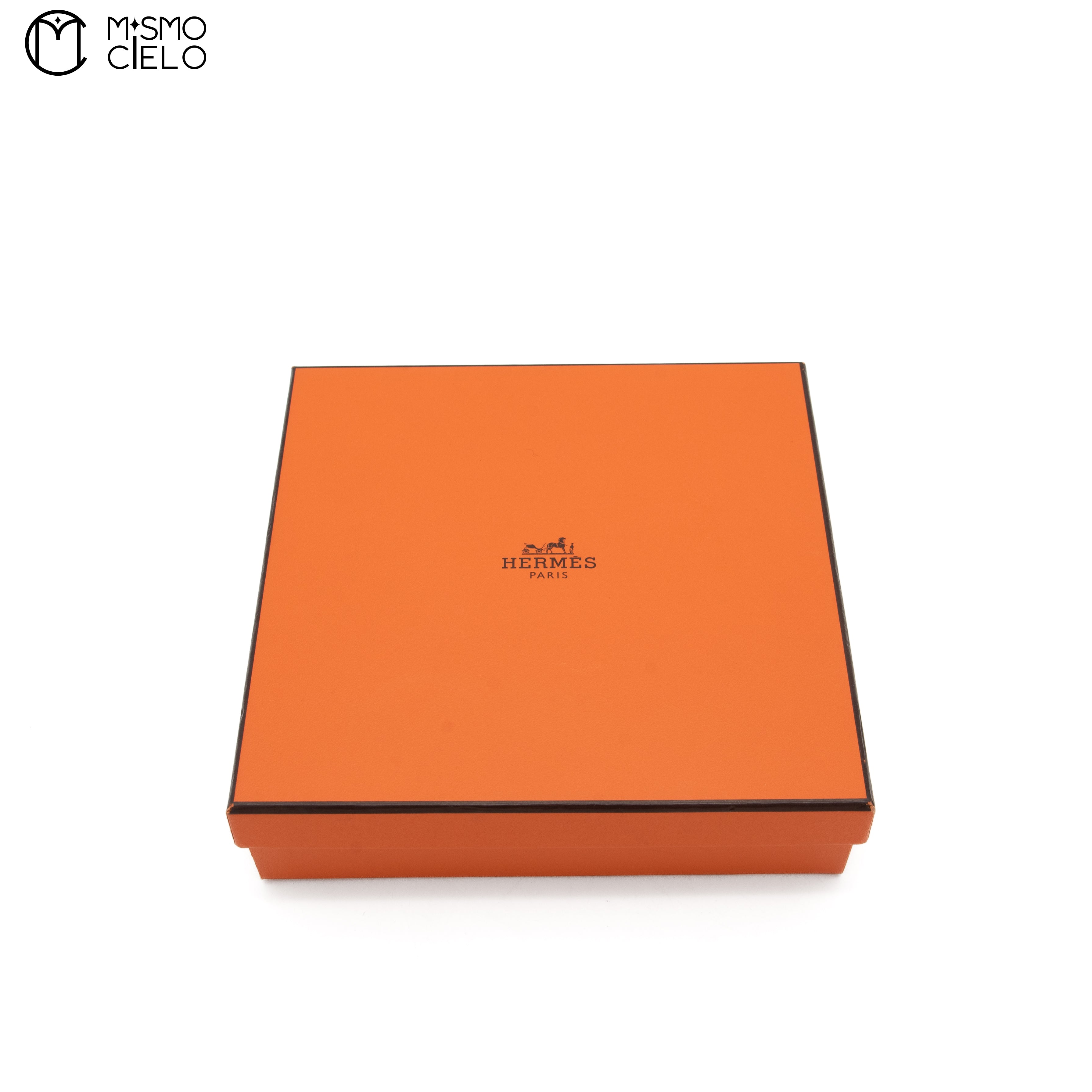 HERMES Silver Constance H Belt Black and Brown K Engraved 115 cm *