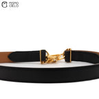 Gold Chaine d’Ancre Belt F Engraved