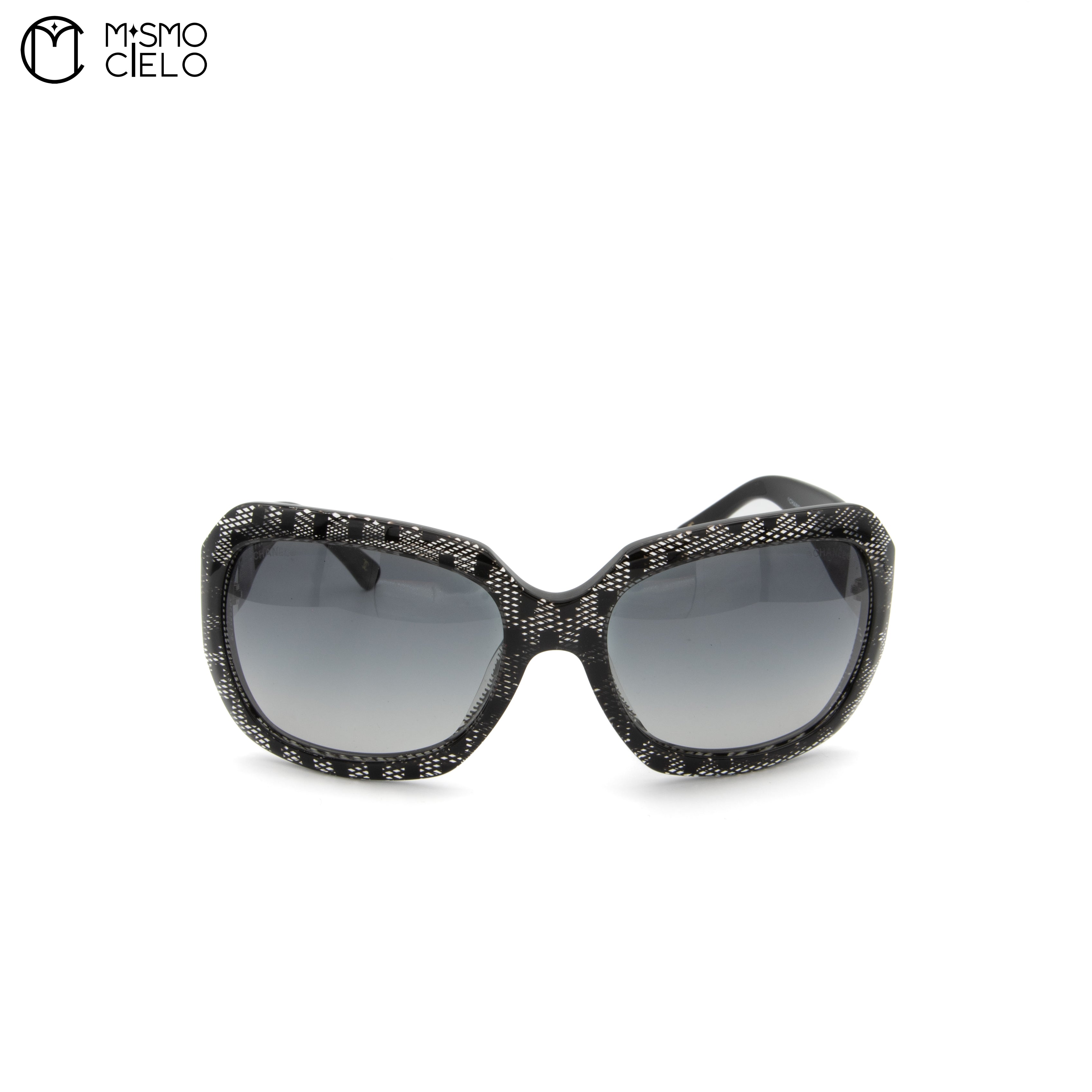 Black and White Pattern Sunglasses