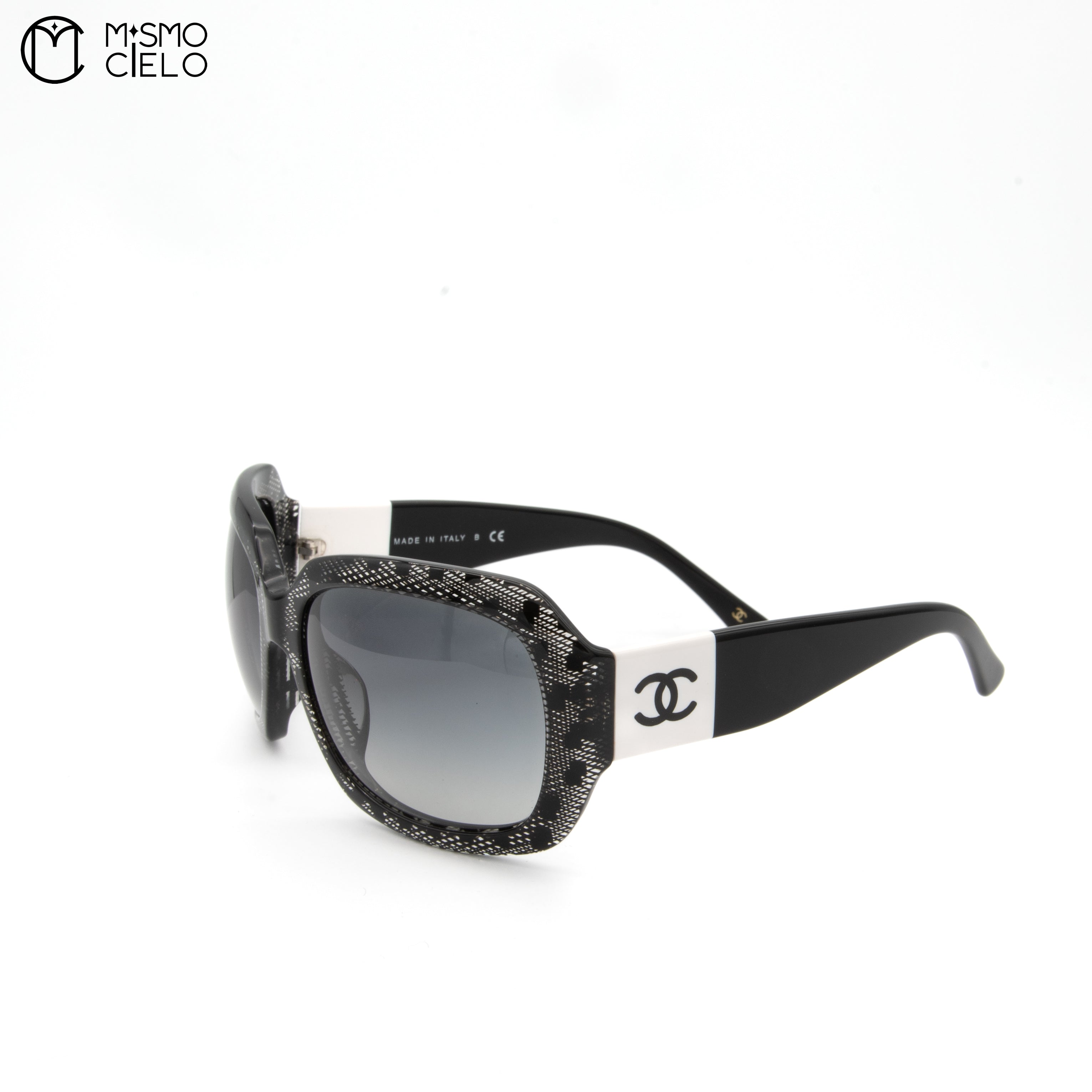 Black and White Pattern Sunglasses