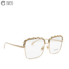 Square Chain Trim Tortoise Sunglasses