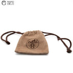 Mini Gold H Constance leather Belt Z Engraved