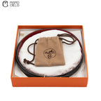 HERMES Gold H Constance leather Belt OW Engraved 80 cm*