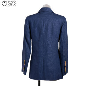 Silk Navy Jacket