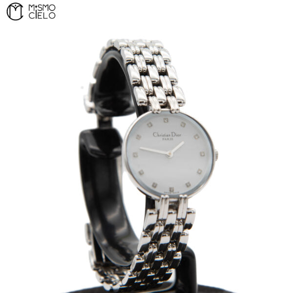 D44-120 Bagira White Dial Watch