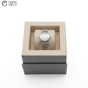 D44-120 Bagira White Dial Watch
