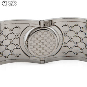 112 Toile Bangle Silver and Brown