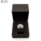 112 Toile Bangle Silver and Brown